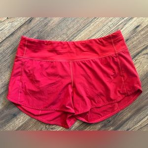 Lululemon high-waist speed up Shorts